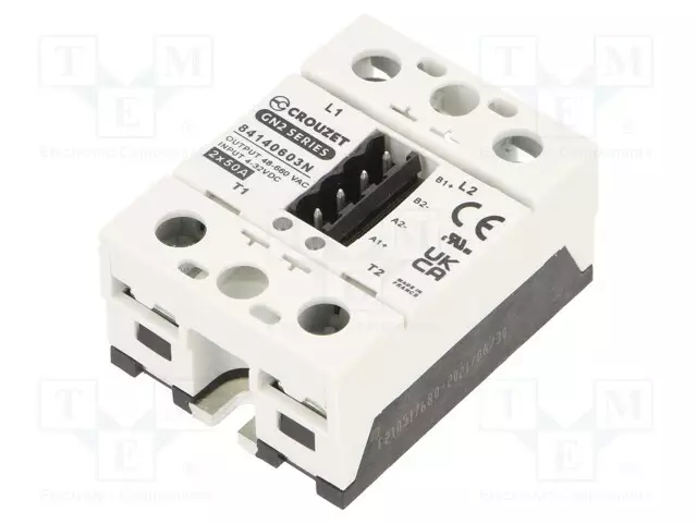 RELE: PUOLIJOHDE - 4÷32VDC - 50A - 48÷660VAC - GN2 - 1-VAIHEINEN - Puolijohdereleet - 84140603N - 1