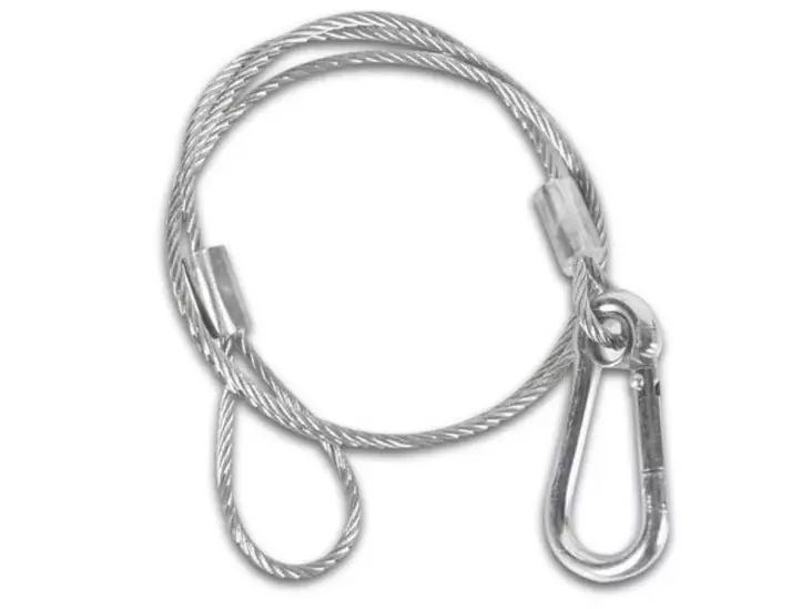 PVC COATED SAFETY CABLE / MAX. LOAD 50kg - Esitystekniikkatelineet ja tarvikkeet - VDLSC8N - 1