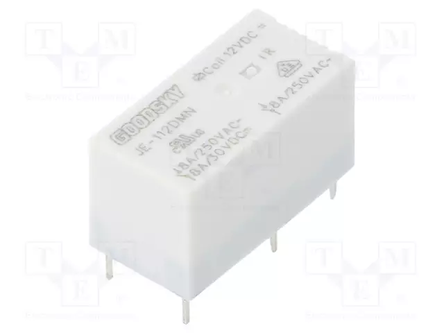 RELE - SPST-NO - UKELAN: 12VDC - 8A/250VAC - JE - Pienoisreleet - JE-112DMN - 1