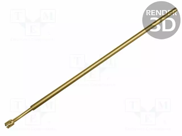 TESTAUSNEULA - VIETEREIDEN MURTOSUOJA: 2MM - 3,7MM - KULLATTU - Ø: 0,9MM - Mittausneulat - RFI2051O1N - 1