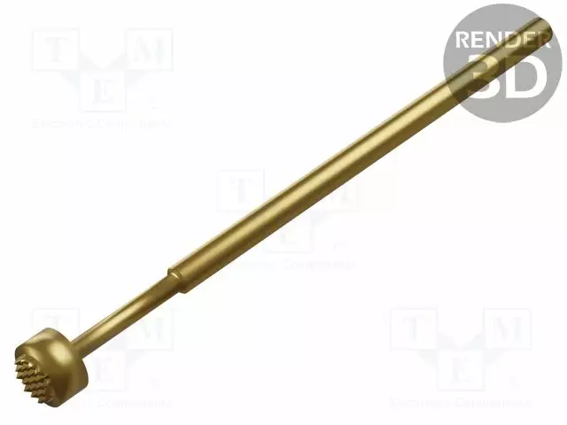 TESTAUSNEULA - VIETEREIDEN MURTOSUOJA: 4,3MM - 6,4MM - 5÷8A - KULLATTU - Mittausneulat - IT1004CI03N - 1