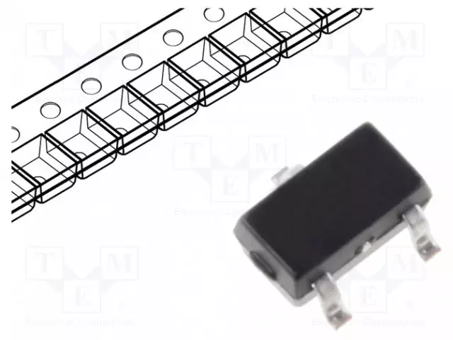 TRANSISTORI: PNP - BIPOLAARI - 65V - 0,1A - 0,2W - SOT323 - Transistorit - BC856AW-YAN - 1