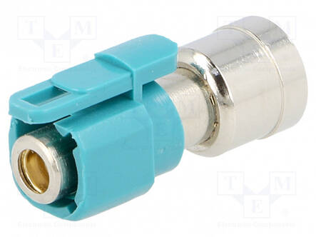 ANTENNIADAPTERI - FAKRA-PISTOKE,ISO-PISTORASIA - Autoantennien liittimet ja adapterit - ZRS-FAKRA-RADIO - 1