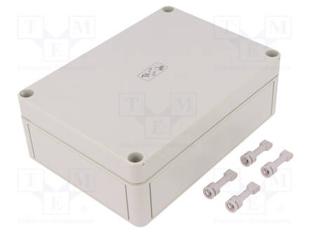 ASENNUSKOTELO - X: 130MM - Y: 180MM - Z: 63MM - LITTEÄ - TK PS - Yleiskäyttöiset kotelot - TK-PS-1813-6F-O - 1