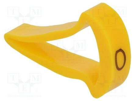 MERKIT - MERKINTÄ: O - 15÷20MM - H: 25MM - A: 16MM - -30÷100°C - L: 5MM - Kaapeleiden merkintä - MZ-5O - 1