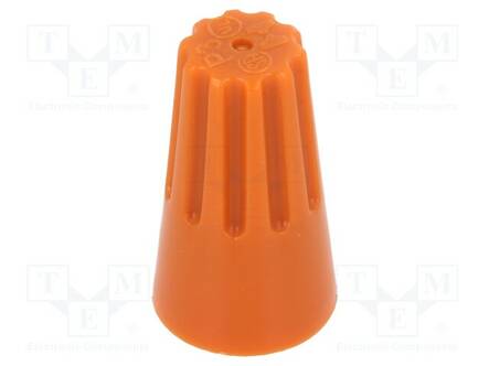 PIKALIITIN - 22AWG÷14AWG - RUUVAUS-ORANSSI - MAX.105°C - WAGO ja muut pikaliittimet - ST-130O - 1