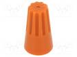 PIKALIITIN - 22AWG÷14AWG - RUUVAUS-ORANSSI - MAX.105°C - WAGO ja muut pikaliittimet - ST-130O - 1