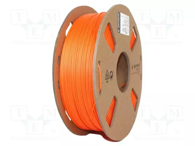 3D FILAMENTTI PLA - 1,75MM - ORANSSI - 190÷220°C - 1KG - 3D Filamentit - 3DP-PLA1.75-01-O - 1
