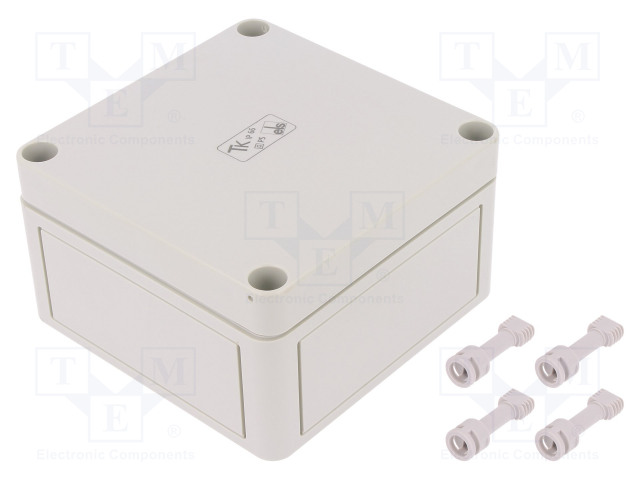 ASENNUSKOTELO - X: 110MM - Y: 110MM - Z: 66MM - TK PS - HARMA - Yleiskäyttöiset kotelot - TK-PS-1111-7-O - 1