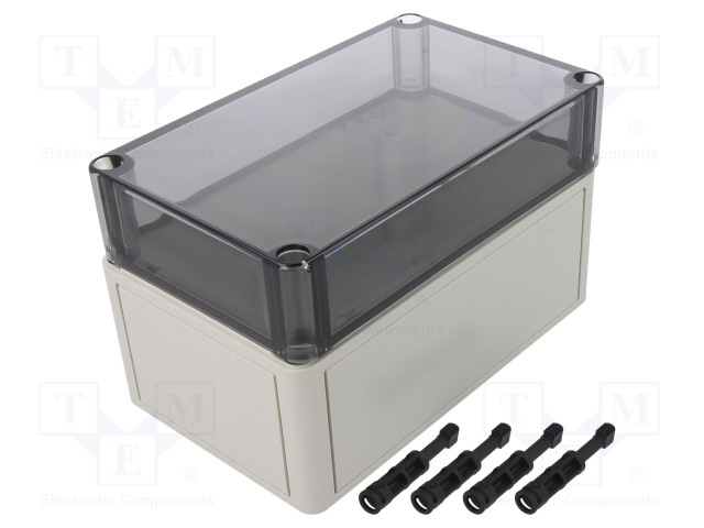 ASENNUSKOTELO - X: 110MM - Y: 180MM - Z: 111MM - TK PS - HARMA - Yleiskäyttöiset kotelot - TK-PS-1811-11-TO - 1