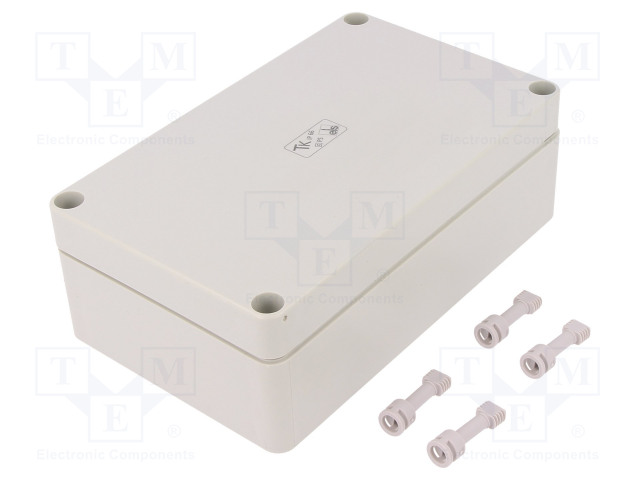ASENNUSKOTELO - X: 110MM - Y: 180MM - Z: 63MM - LITTEÄ - TK PS - Yleiskäyttöiset kotelot - TK-PS-1811-6F-O - 1