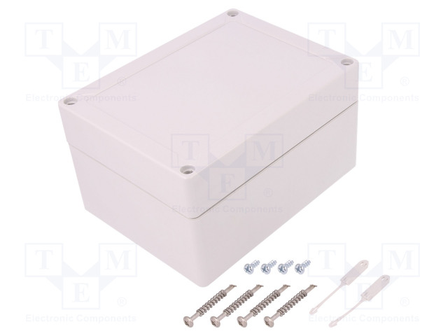 ASENNUSKOTELO - X: 122MM - Y: 162MM - Z: 90MM - TG PC - HARMA - Yleiskäyttöiset kotelot - TG-PC-1612-9-O - 1