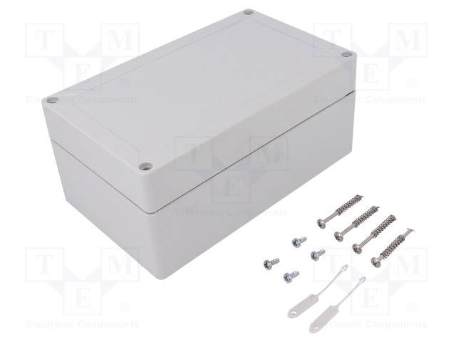 ASENNUSKOTELO - X: 122MM - Y: 202MM - Z: 90MM - TG ABS - ABS - Yleiskäyttöiset kotelot - TG-ABS2012-9-O - 1