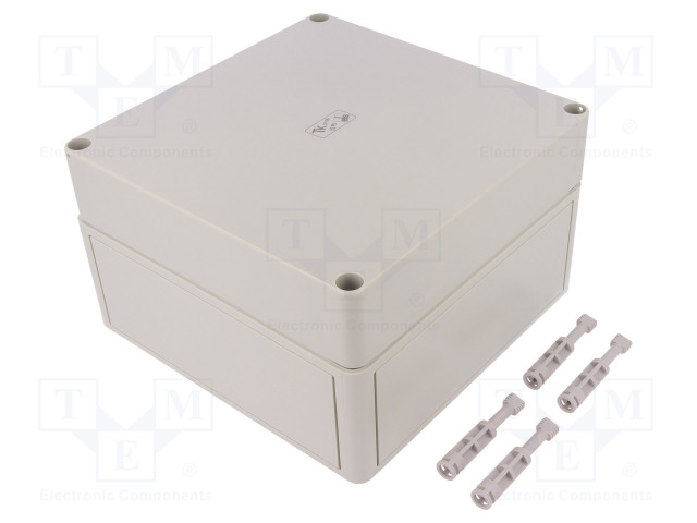 ASENNUSKOTELO - X: 180MM - Y: 182MM - Z: 110MM - TK PS - HARMA - Yleiskäyttöiset kotelot - TK-PS-1818-11-O - 1