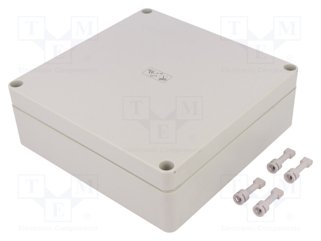 ASENNUSKOTELO - X: 180MM - Y: 182MM - Z: 63MM - LITTEÄ - TK PS - Yleiskäyttöiset kotelot - TK-PS-1818-6F-O - 1