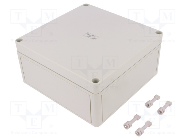 ASENNUSKOTELO - X: 180MM - Y: 182MM - Z: 90MM - TK PS - HARMA - Yleiskäyttöiset kotelot - TK-PS-1818-9-O - 1