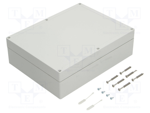 ASENNUSKOTELO - X: 232MM - Y: 302MM - Z: 90MM - TG ABS - ABS - Yleiskäyttöiset kotelot - TG-ABS3023-9-O - 1
