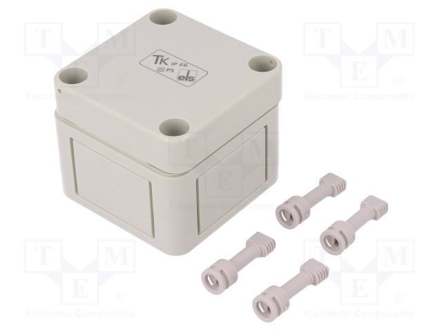 ASENNUSKOTELO - X: 65MM - Y: 65MM - Z: 57MM - TK PS - HARMA - Yleiskäyttöiset kotelot - TK-PS-77-6-O - 1