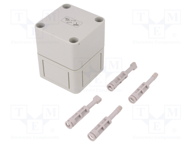 ASENNUSKOTELO - X: 65MM - Y: 65MM - Z: 81MM - TK PS - HARMA - Yleiskäyttöiset kotelot - TK-PS-77-8-O - 1