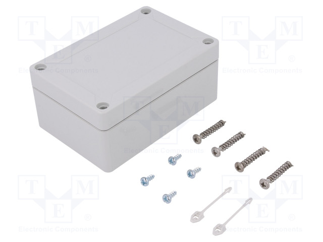 ASENNUSKOTELO - X: 82MM - Y: 122MM - Z: 55MM - TG ABS - ABS - Yleiskäyttöiset kotelot - TG-ABS1208-6-O - 1