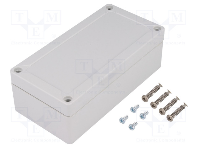 ASENNUSKOTELO - X: 82MM - Y: 162MM - Z: 55MM - TG ABS - ABS - Yleiskäyttöiset kotelot - TG-ABS1608-6-O - 1