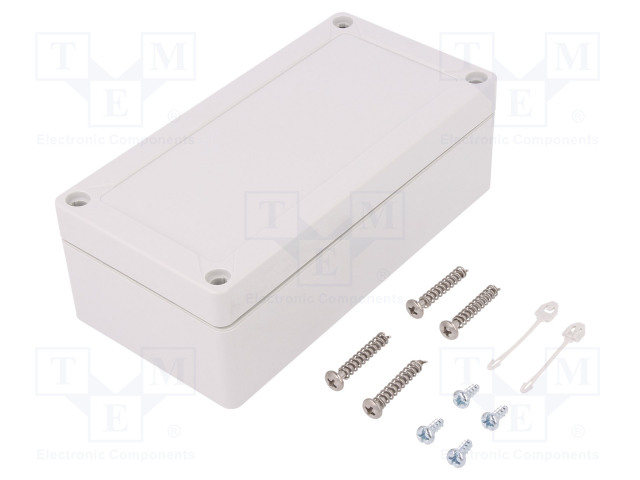 ASENNUSKOTELO - X: 82MM - Y: 162MM - Z: 55MM - TG PC - HARMA - Yleiskäyttöiset kotelot - TG-PC-1608-6-O - 1