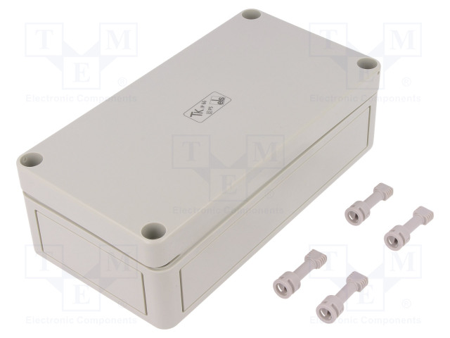 ASENNUSKOTELO - X: 94MM - Y: 180MM - Z: 57MM - TK PS - HARMA - Yleiskäyttöiset kotelot - TK-PS-1809-6-O - 1