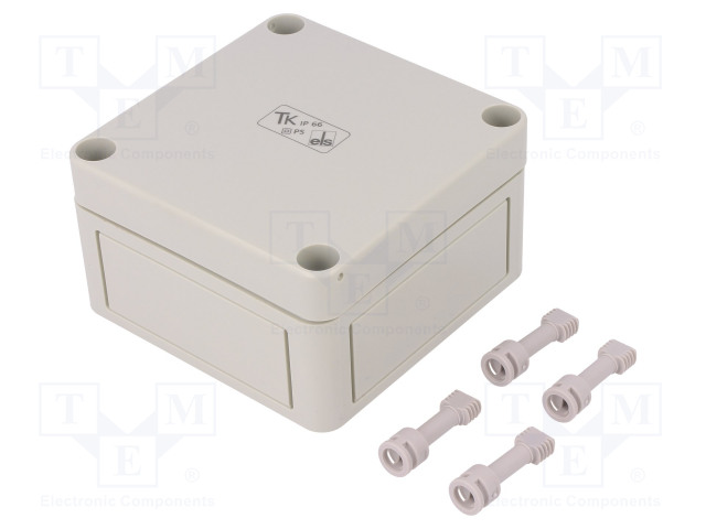 ASENNUSKOTELO - X: 94MM - Y: 94MM - Z: 57MM - TK PS - HARMA - Yleiskäyttöiset kotelot - TK-PS-99-6-O - 1