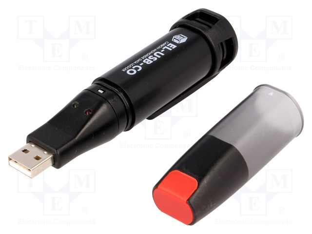 DATALOGGERI - CO - 126X26X28MM - LIITÄNTÄ: USB - CO ALUE: 3÷1000PPM - Kaasumittarit ja -dataloggerit - EL-USB-CO - 1