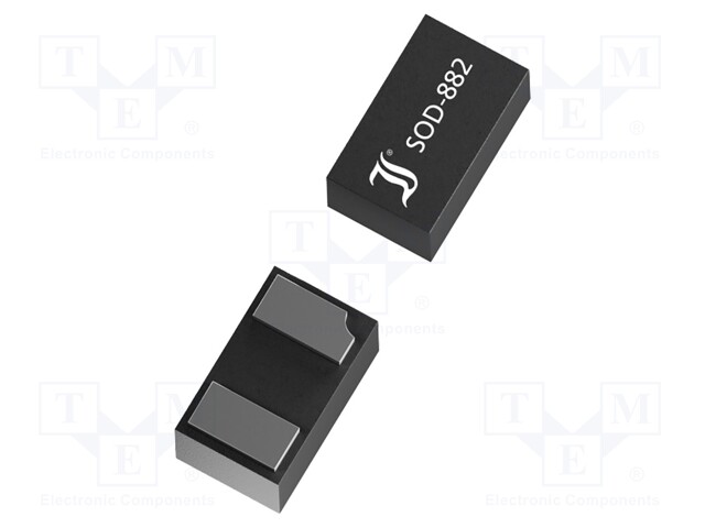 TVS DIODI - ESD - 60W - 4÷6V - 7A - KAKSISUUNTAINEN - SOD882 - Diodit - ESDBK3V3-DIO - 1