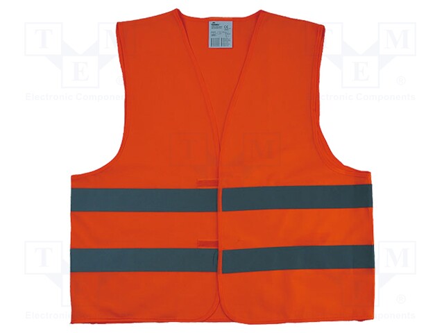 HEIJASTAVA LIIVI - ORANSSI-MUSTA - VAROITUSNAUHA - Työ- ja suojavaatteet - VWVWEN01O - 1