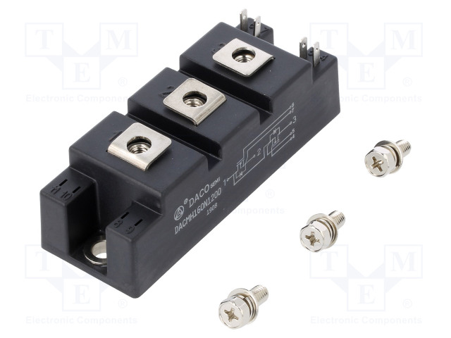 MODUULI - TRANSISTORI/TRANSISTORI - 1,2KV - 110A - HB9434 - RUUVATTU - Transistorit - DACMH160N1200-DCO - 1