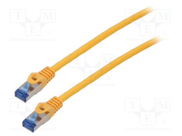 PATCH KAAPELI - S/FTP - CAT: 6A - RJ45-PISTOKE,MOLEMMIN PUOLIN - LANKA - RJ45 Ethernet kaapelit - PCF6A-10CC-2000-O - 1