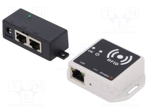 RFID-LUKIJA - 10÷24V - UNIQUE - HTTP,MODBUS TCP,SNMP - ETHERNET - ABS - RFID-moduulit ja -lukijat - RFID-NANO - 1