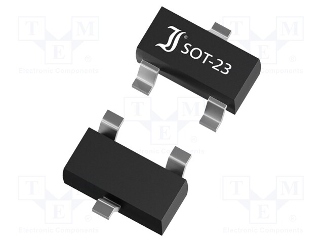 TRANSISTORI: PNP - BIPOLAARI - BRT - 50V - 0,1A - 200MW - SOT23 - R1: 2,2KOHM - Transistorit - MMBTRA105SS-DIO - 1