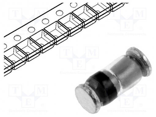 ZENER DIODI - 0,5W - 24V - SMD - RULLA,TEIPPI - SOD80C - Diodit - ZMM24-DIO - 1