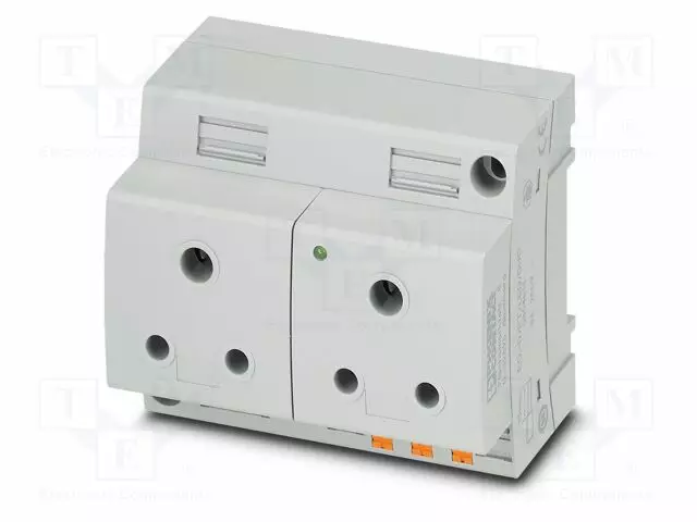 KOJELIITIN RUNKO NAARAS - 6A - PIN: 3 - DIN-KISKOLLE - Kiskoliittimet - EO-DPTLEDDUO - 1