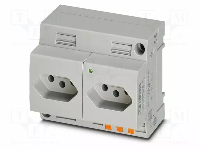 KOJELIITIN RUNKO NAARAS - 10A - PIN: 3 - DIN-KISKOLLE - Kiskoliittimet - EO-NPTLEDDUO - 1