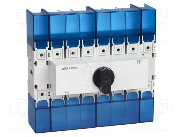 EROTINKATKAISIJA - NAVAT: 4 - DIN-KISKOLLE - 125A - KU - Erottimet - KU4125CO - 1