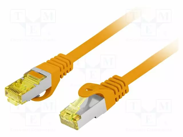 PATCH KAAPELI - S/FTP - CAT 6A - RJ45-PISTOKE,MOLEMMIN PUOLIN - LANKA - RJ45 Ethernet kaapelit - PCF6A-10CU-0200-O - 1