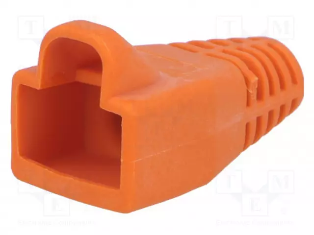 RJ45 LIITTIMEN SUOJAUS - 6MM - ORANSSI - RJ liittimet - MHRJ45SRB-O - 1