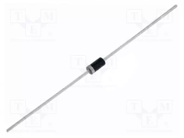 TASASUUNTAUSDIODI - THT - 400V - 1A - AMMO PACK - IFSM: 30A - DO41 - Diodit - 1N4004-DCO - 1