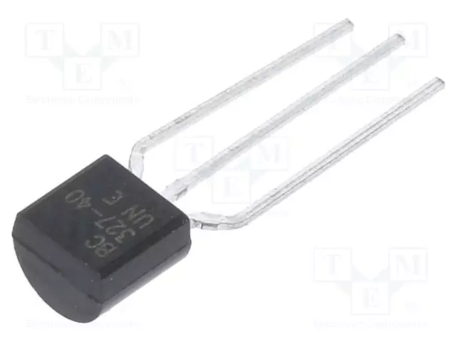 TRANSISTORI: PNP - BIPOLAARI - 45V - 0,8A - 625MW - TO92 - Transistorit - BC327-40-DIO - 1