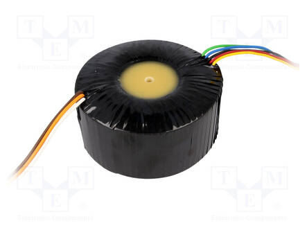 MUUNTAJA: KAIUTIN - 80VA - Ø115X65MM - 0,012÷56KHZ - 300MA - Rengassydänmuuntajat - TTG-KT88PP - 1