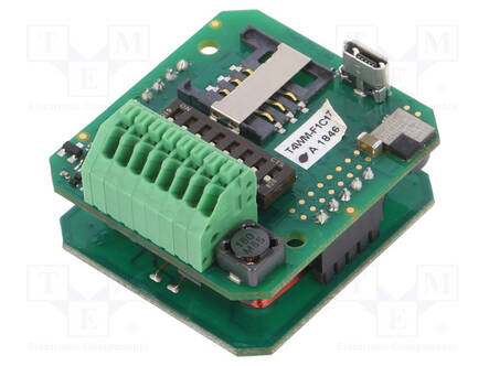 RFID-LUKIJA - 4,3÷5,5V - BLUETOOTH LOW ENERGY - ANTENNI - 160MA - RFID-moduulit ja -lukijat - T4W2-F01C7P - 1