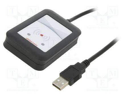 RFID-LUKIJA - 4,3÷5,5V - USB - ANTENNI - MITTA-ALUE: 100MM - 88X56X18MM - RFID-moduulit ja -lukijat - T4BT-FB2BEL6-P - 1
