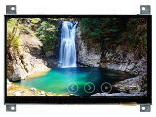 TFT NÄYTTÖ - 7" - 1024X600 - VALAISTUS: LED - KOOT: 164,8X120,5MM - TFT-näytöt - GTWS070VHA00P - 1