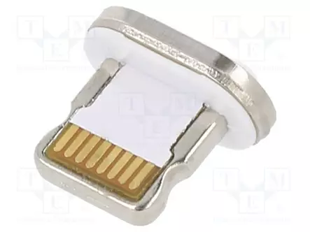 ADAPTERI - MAGNEETTINEN,USB 2.0 - APPLE LIGHTNING-PISTOKE - USB kaapelit ja adapterit - CC-USB2-AMLM-8P - 1