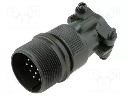 LIITIN: PYÖREÄT - PISTOKE - JOHTOON - PIN: 14 - UROS - JUOTETTAVA - MS/DS - C16-1 EcoMate liittimet - MS3101E-20-27P - 1