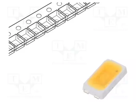 LED - LÄMMIN VALKOINEN - SMD - 5630 - 26÷33,5LM - 2700K - 80 - 120° - 65MA - Pintaliitos LED - LEMWS59R80MZ31EP - 1